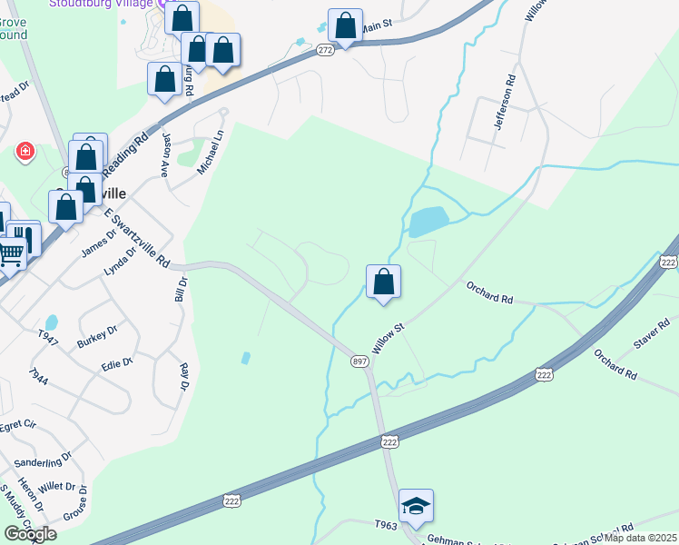 map of restaurants, bars, coffee shops, grocery stores, and more near 10 Cheery Lane in Denver