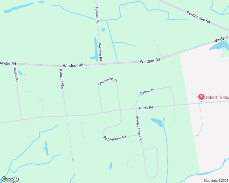 map of restaurants, bars, coffee shops, grocery stores, and more near 6 Groendyke Circle in Millstone