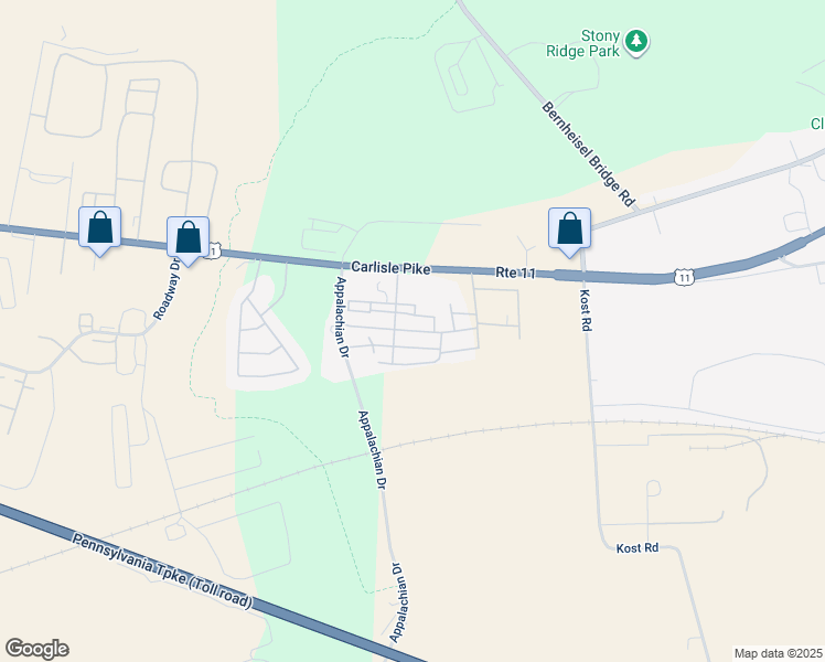 map of restaurants, bars, coffee shops, grocery stores, and more near 420 Hilton Head Avenue in Carlisle