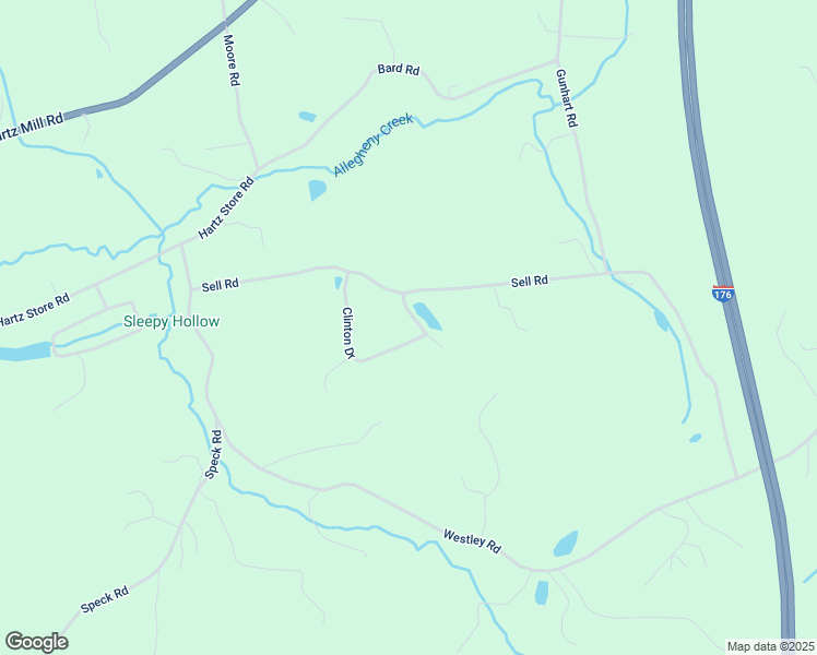 map of restaurants, bars, coffee shops, grocery stores, and more near 38 Clinton Drive in Mohnton
