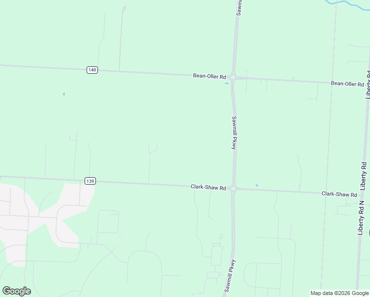 map of restaurants, bars, coffee shops, grocery stores, and more near 2980 Clark-Shaw Road in Powell