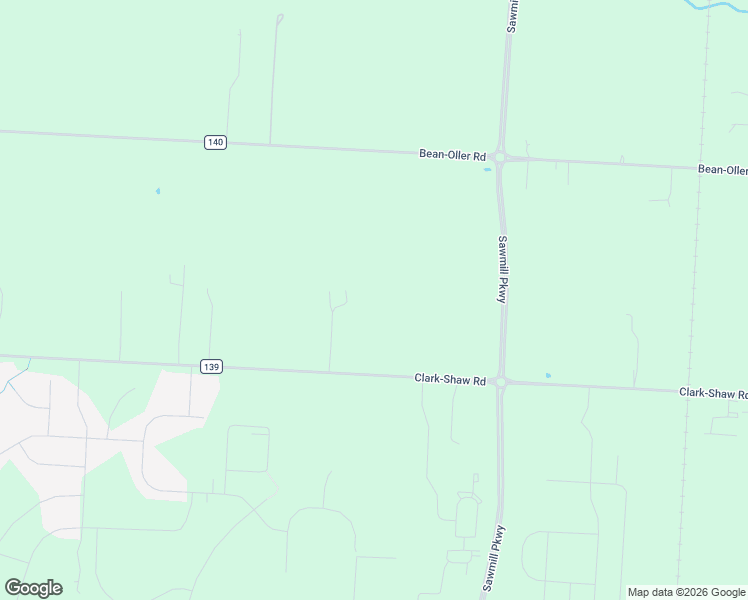 map of restaurants, bars, coffee shops, grocery stores, and more near 2980 Clark-Shaw Road in Powell