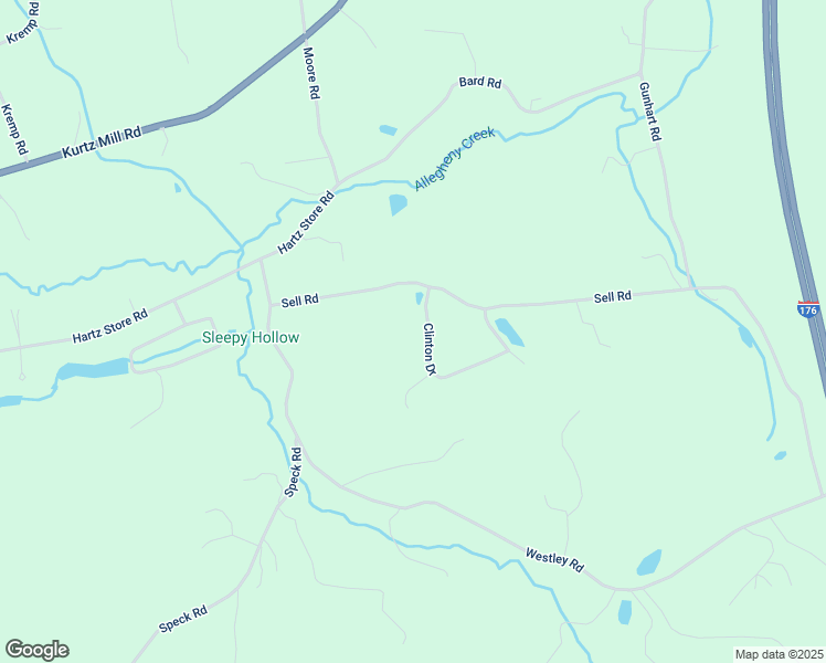map of restaurants, bars, coffee shops, grocery stores, and more near 516 Sell Road in Mohnton
