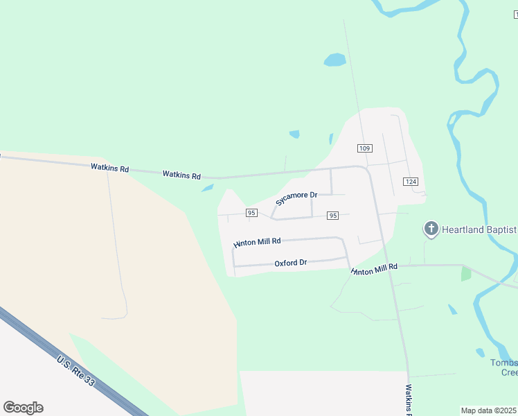 map of restaurants, bars, coffee shops, grocery stores, and more near 14204 County Highway 95 in Marysville
