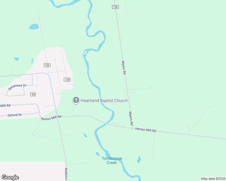 map of restaurants, bars, coffee shops, grocery stores, and more near 15521 Myers Road in Marysville