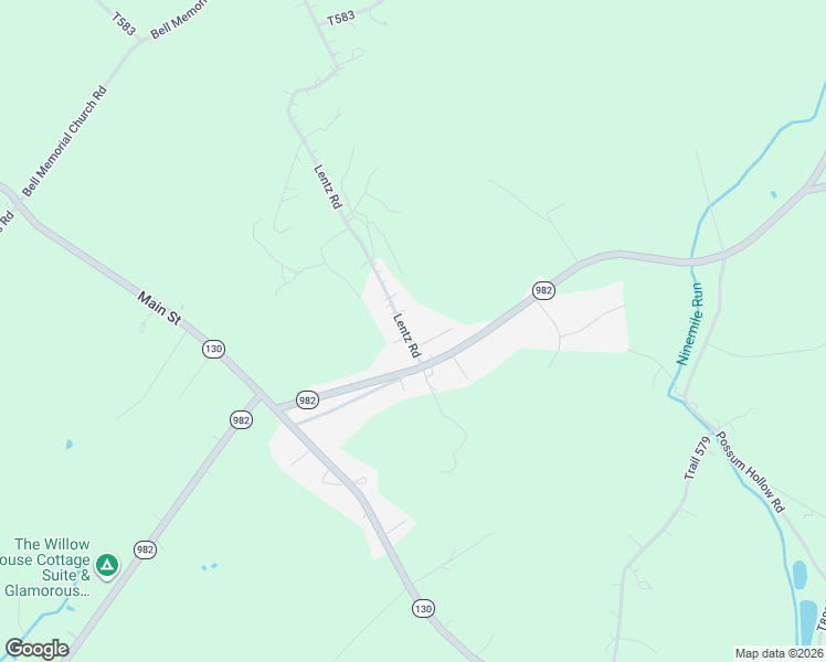 map of restaurants, bars, coffee shops, grocery stores, and more near 114 Lentz Road in Latrobe