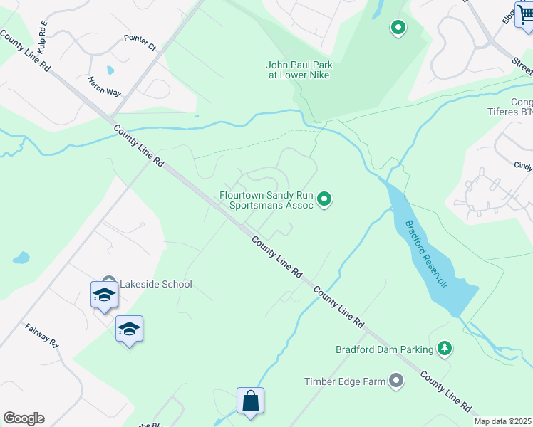map of restaurants, bars, coffee shops, grocery stores, and more near 319 Cedar Waxwing Drive in Warrington