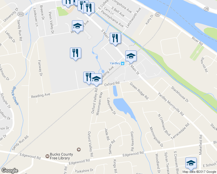 map of restaurants, bars, coffee shops, grocery stores, and more near 2330 Lakeview Drive in Morrisville