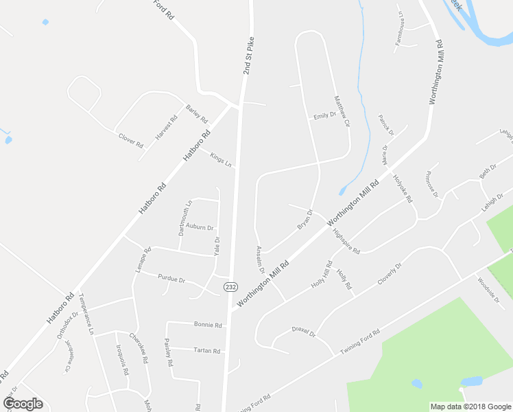 map of restaurants, bars, coffee shops, grocery stores, and more near 148 Anselm Drive in Richboro