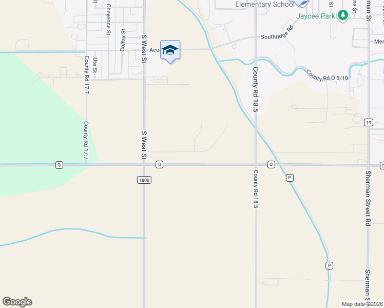 map of restaurants, bars, coffee shops, grocery stores, and more near 448 Cove Lane in Fort Morgan