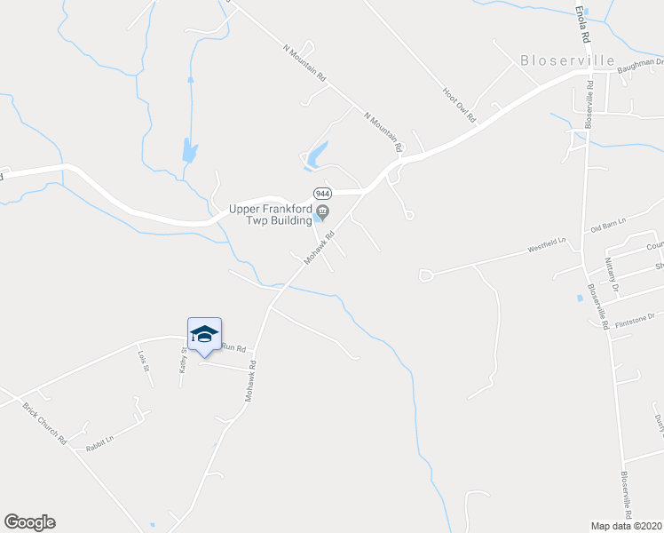 map of restaurants, bars, coffee shops, grocery stores, and more near 655 Mohawk Road in Newville