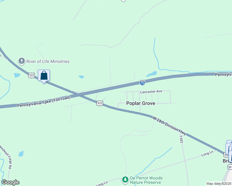 map of restaurants, bars, coffee shops, grocery stores, and more near 327 Lancaster Ave in Lititz