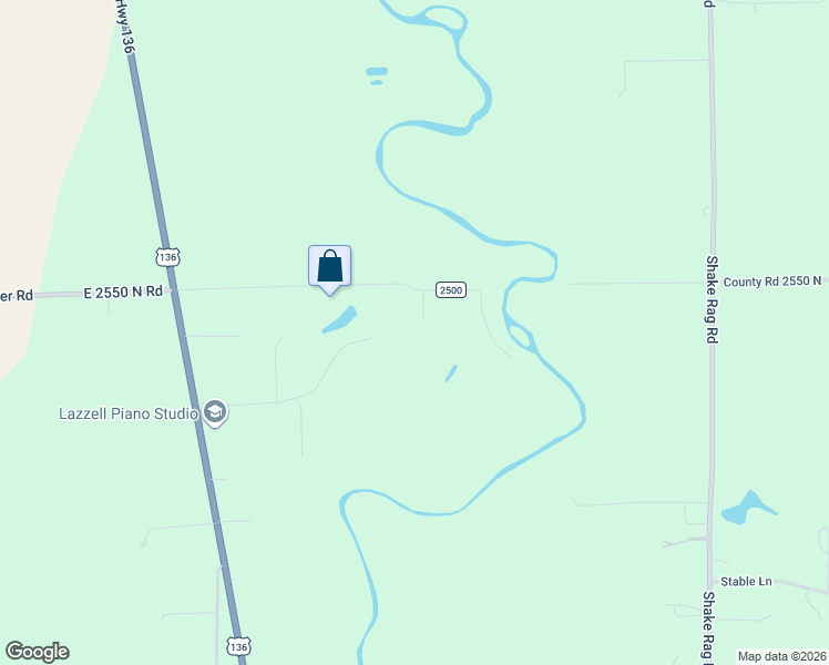 map of restaurants, bars, coffee shops, grocery stores, and more near 25441 Riverside Court in Danville