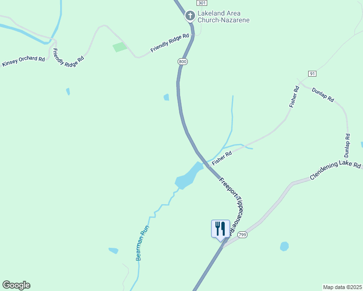 map of restaurants, bars, coffee shops, grocery stores, and more near 75800 Freeport Tippecanoe Road in Tippecanoe
