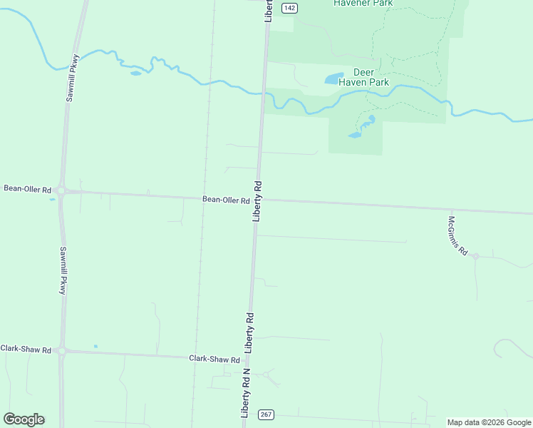 map of restaurants, bars, coffee shops, grocery stores, and more near 4777 Liberty Road in Delaware