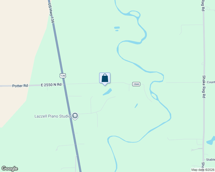 map of restaurants, bars, coffee shops, grocery stores, and more near 16220 Arrowhead Road in Danville