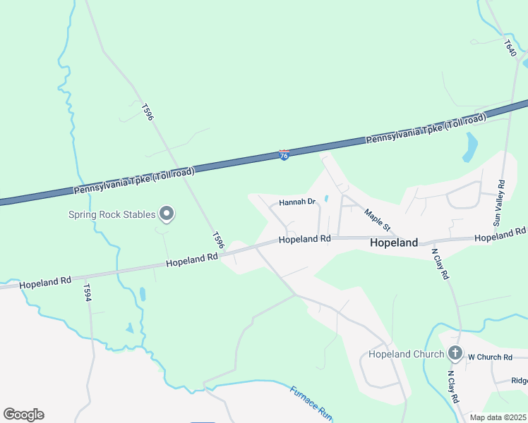 map of restaurants, bars, coffee shops, grocery stores, and more near 1001 Rebecca Drive in Lititz