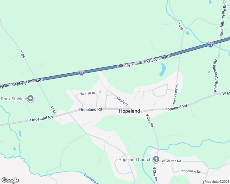 map of restaurants, bars, coffee shops, grocery stores, and more near 825 Maple Street in Lititz