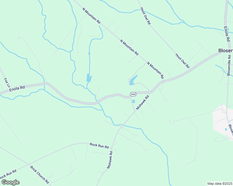 map of restaurants, bars, coffee shops, grocery stores, and more near 4338 Enola Road in Newville
