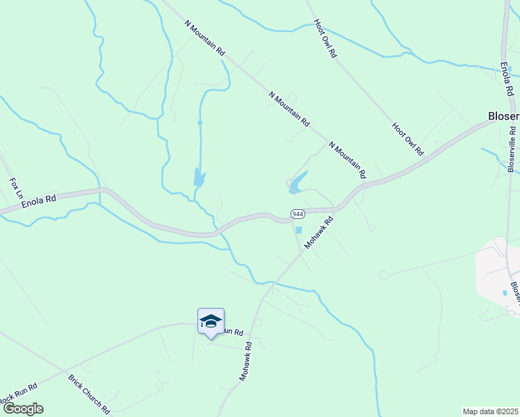 map of restaurants, bars, coffee shops, grocery stores, and more near 4338 Enola Road in Newville
