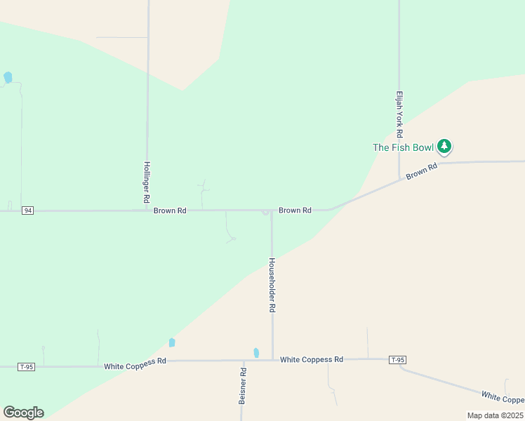 map of restaurants, bars, coffee shops, grocery stores, and more near 5278 Brown Road in Versailles