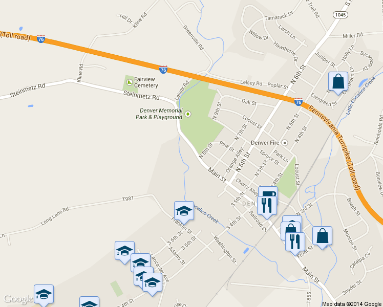 map of restaurants, bars, coffee shops, grocery stores, and more near 806 Main St in Denver