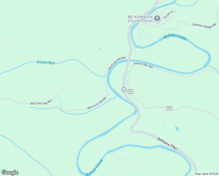 map of restaurants, bars, coffee shops, grocery stores, and more near Elk's Road in Wellsburg