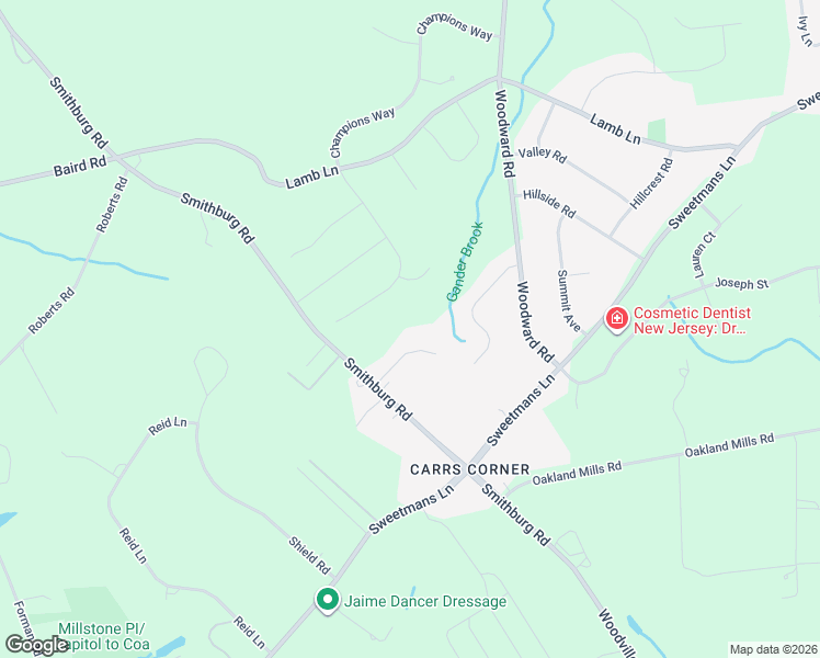 map of restaurants, bars, coffee shops, grocery stores, and more near 4 Sugarloaf Place in Manalapan Township