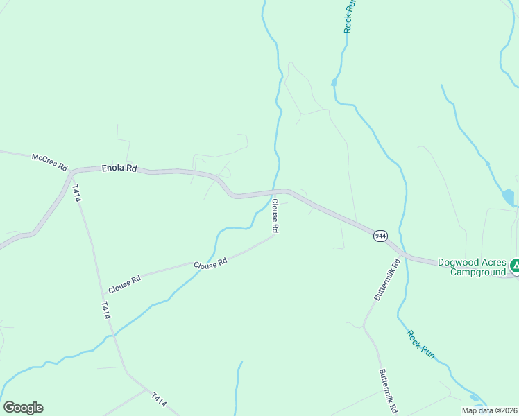 map of restaurants, bars, coffee shops, grocery stores, and more near 4703 Enola Road in Newville