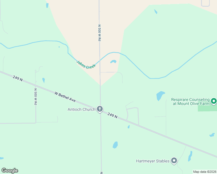 map of restaurants, bars, coffee shops, grocery stores, and more near 5300 North 500 West in Gaston