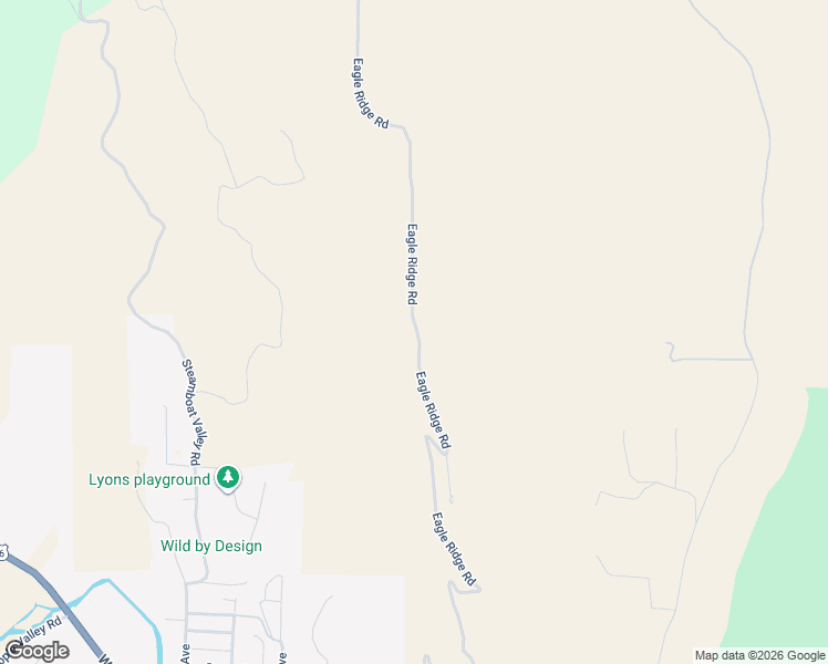 map of restaurants, bars, coffee shops, grocery stores, and more near 2615 Eagle Ridge Road in Lyons