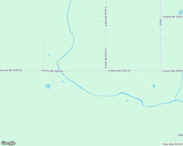 map of restaurants, bars, coffee shops, grocery stores, and more near 435 County Road 2500 North in Mahomet