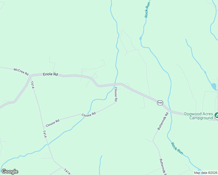 map of restaurants, bars, coffee shops, grocery stores, and more near 4703 Enola Road in Newville