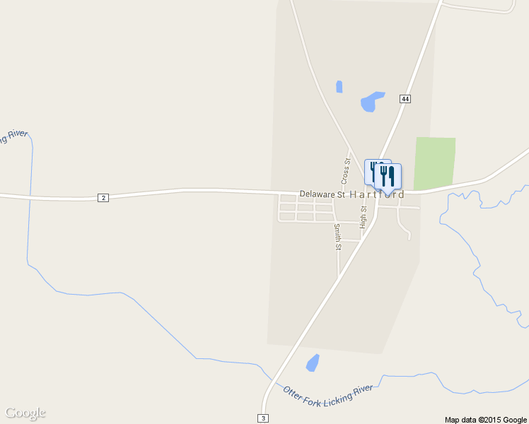 map of restaurants, bars, coffee shops, grocery stores, and more near 10842 Foundation Road in Hartford