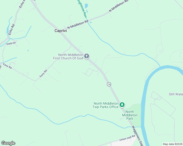map of restaurants, bars, coffee shops, grocery stores, and more near Coral Drive in Carlisle