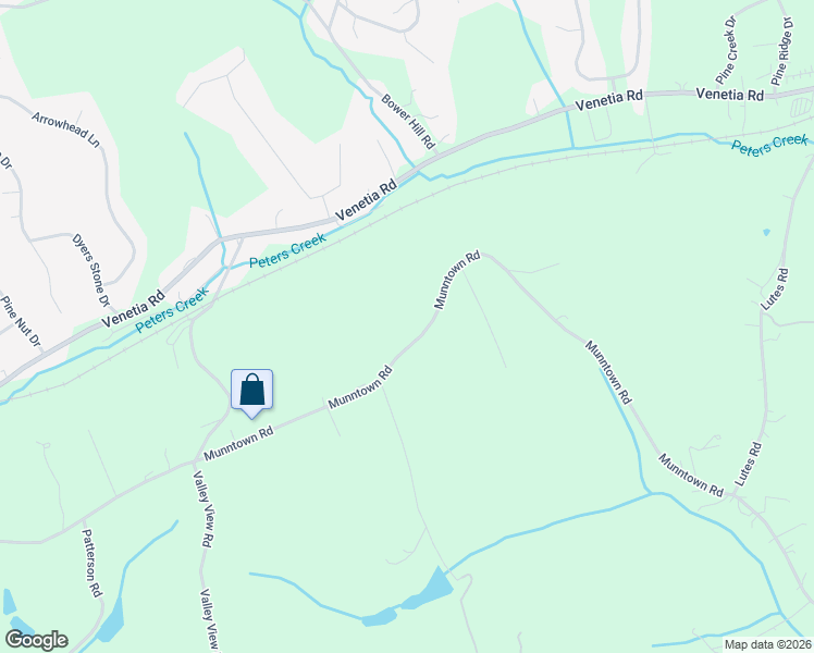 map of restaurants, bars, coffee shops, grocery stores, and more near 442 Munntown Road in Eighty Four