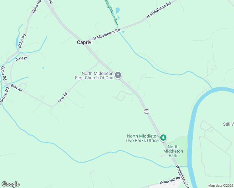 map of restaurants, bars, coffee shops, grocery stores, and more near 17 Coral Drive in Carlisle
