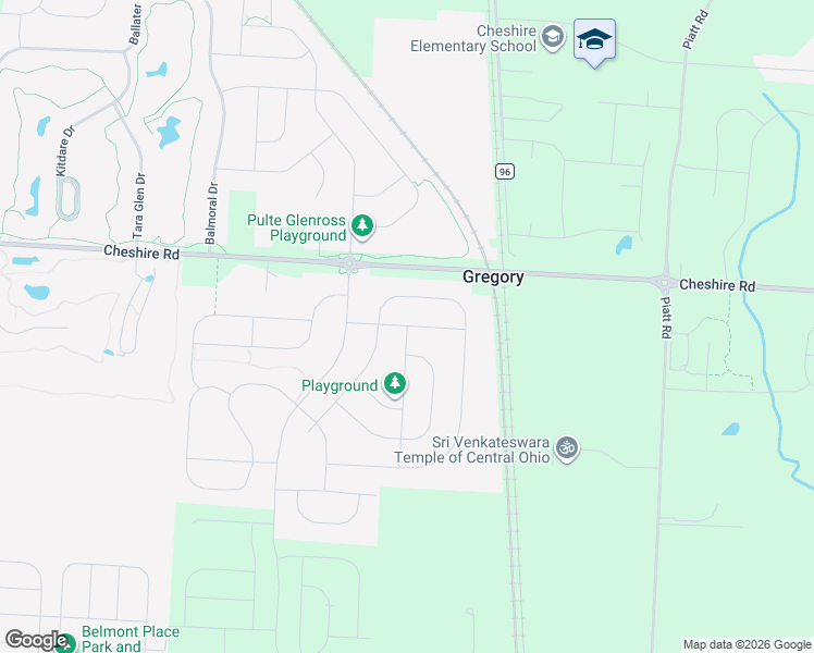 map of restaurants, bars, coffee shops, grocery stores, and more near Marble Slab Road in Delaware