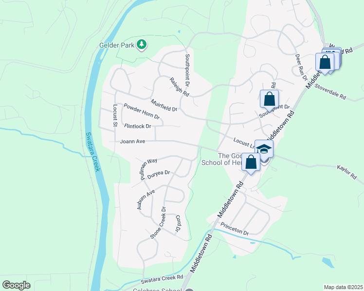 map of restaurants, bars, coffee shops, grocery stores, and more near 2186 Joann Avenue in Hummelstown