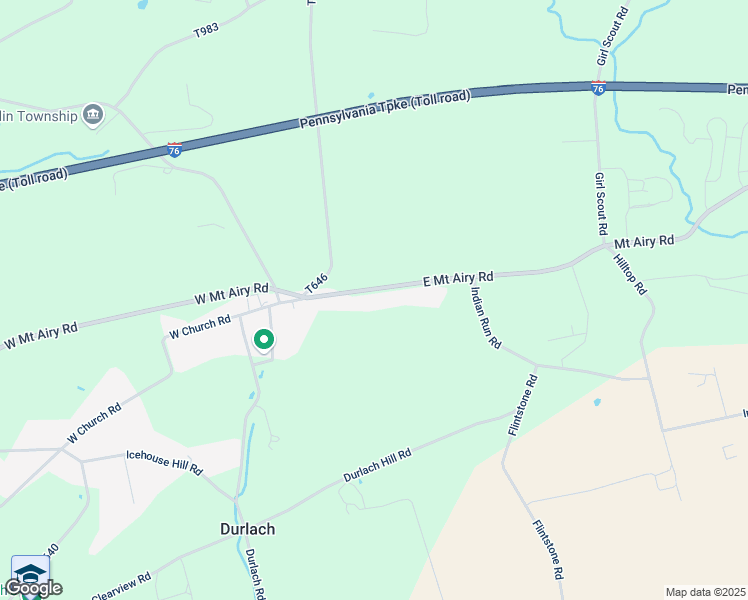 map of restaurants, bars, coffee shops, grocery stores, and more near 200 East Mount Airy Road in Stevens