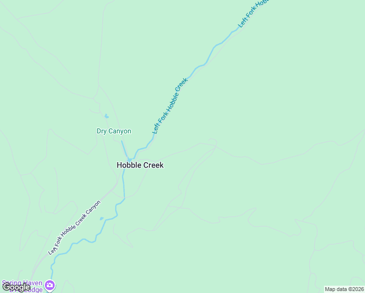 map of restaurants, bars, coffee shops, grocery stores, and more near 8272 Left Fork Hobble Creek Canyon in Utah County