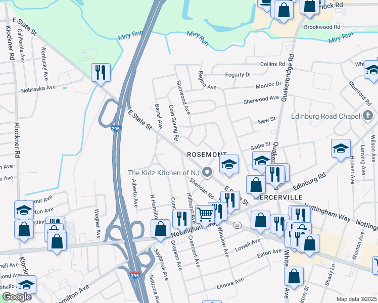 3612 East State Street, Hamilton Township NJ Walk Score