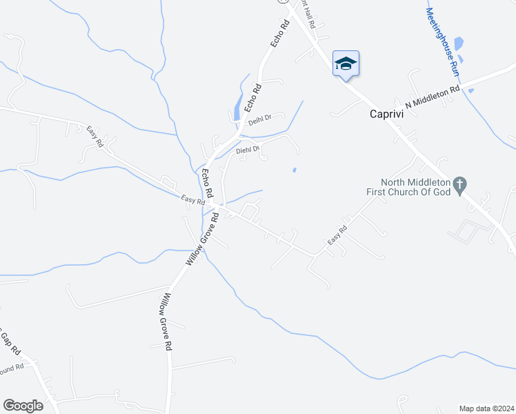 map of restaurants, bars, coffee shops, grocery stores, and more near 381 Easy Road in Carlisle