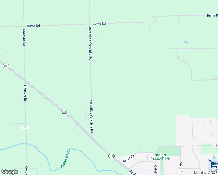 map of restaurants, bars, coffee shops, grocery stores, and more near in Darke County