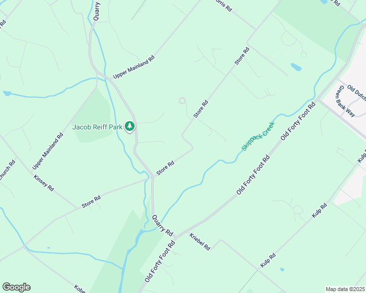 map of restaurants, bars, coffee shops, grocery stores, and more near 737 Store Rd in Harleysville