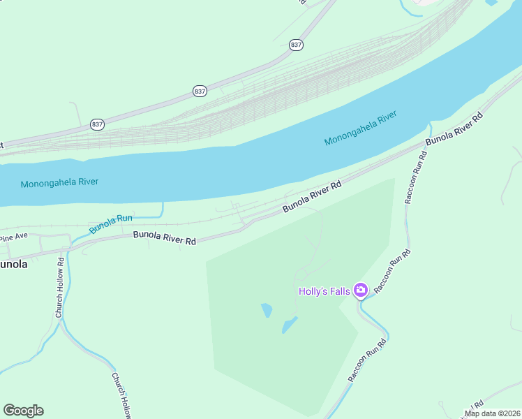 map of restaurants, bars, coffee shops, grocery stores, and more near 11 Surf Drive in Bunola