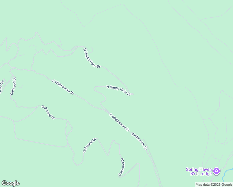map of restaurants, bars, coffee shops, grocery stores, and more near Mountain Drive in Springville
