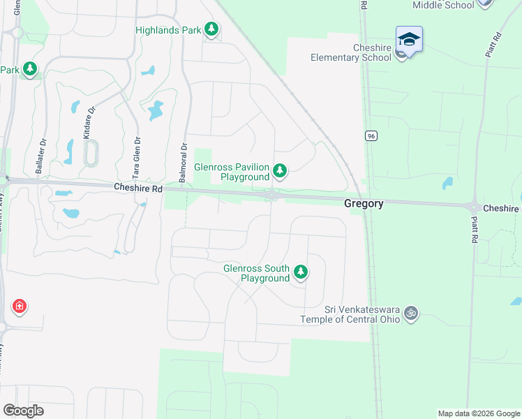 map of restaurants, bars, coffee shops, grocery stores, and more near 1906 Cheshire Road in Delaware