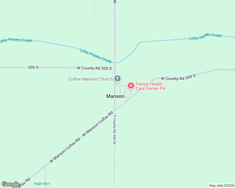 map of restaurants, bars, coffee shops, grocery stores, and more near in Manson