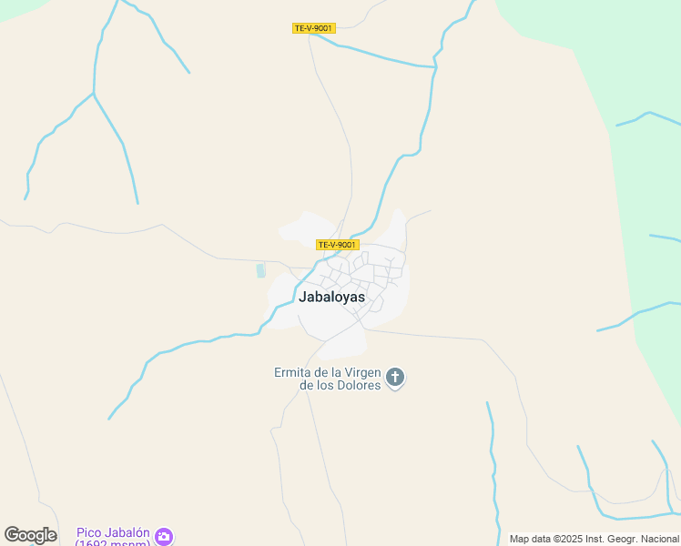 map of restaurants, bars, coffee shops, grocery stores, and more near 2 Calle Escuelas in Jabaloyas